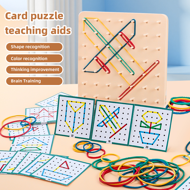 Free Educational Games For Kids - 1 Set Standard Size Educational Geoboard