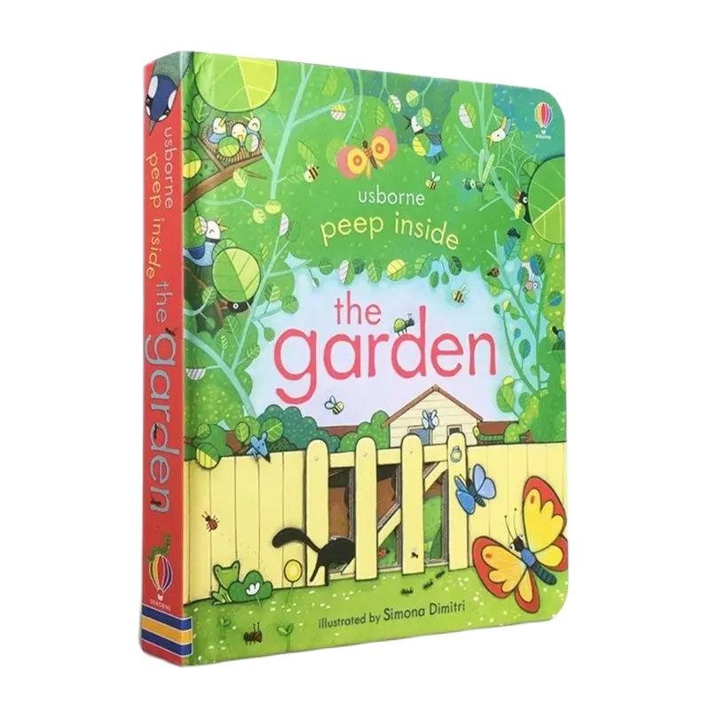 Kids Education Board - Usborne Peep Inside The Garden English