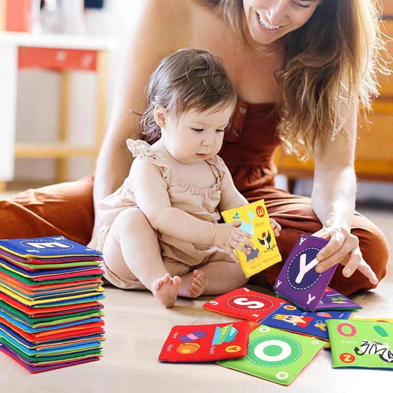 Toddler Cloth Books Interactiv - đánh giá và giá Kids Early Education Books