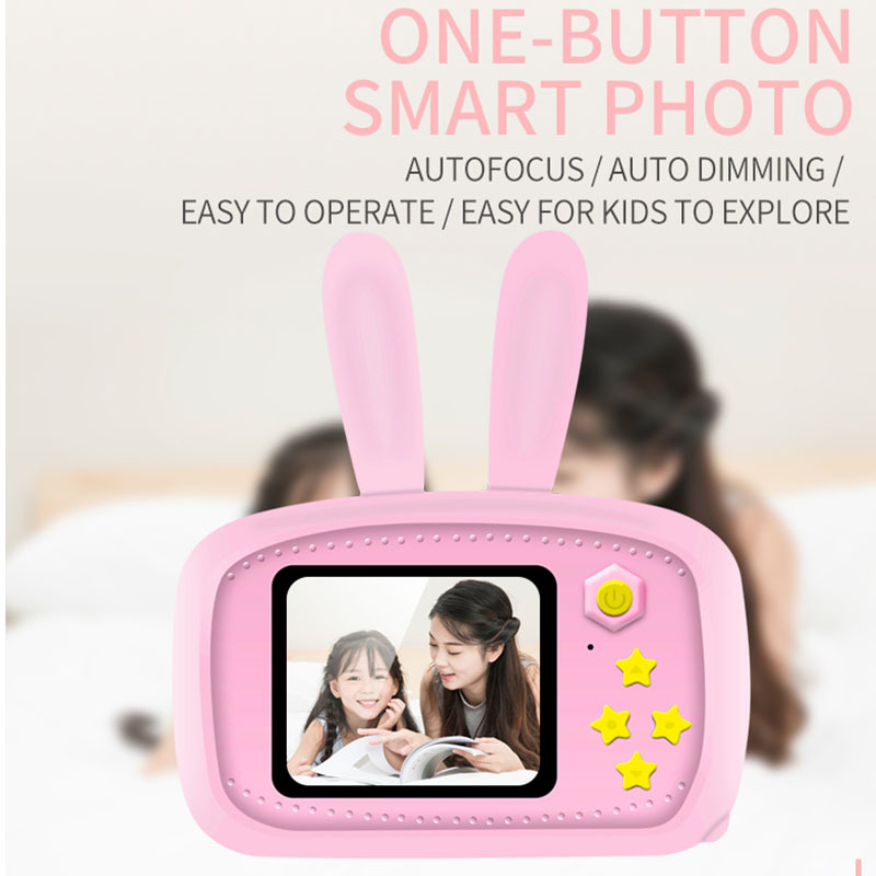 New Mini Cartoon Rabbit Camera - đánh giá và giá Kids Education Video