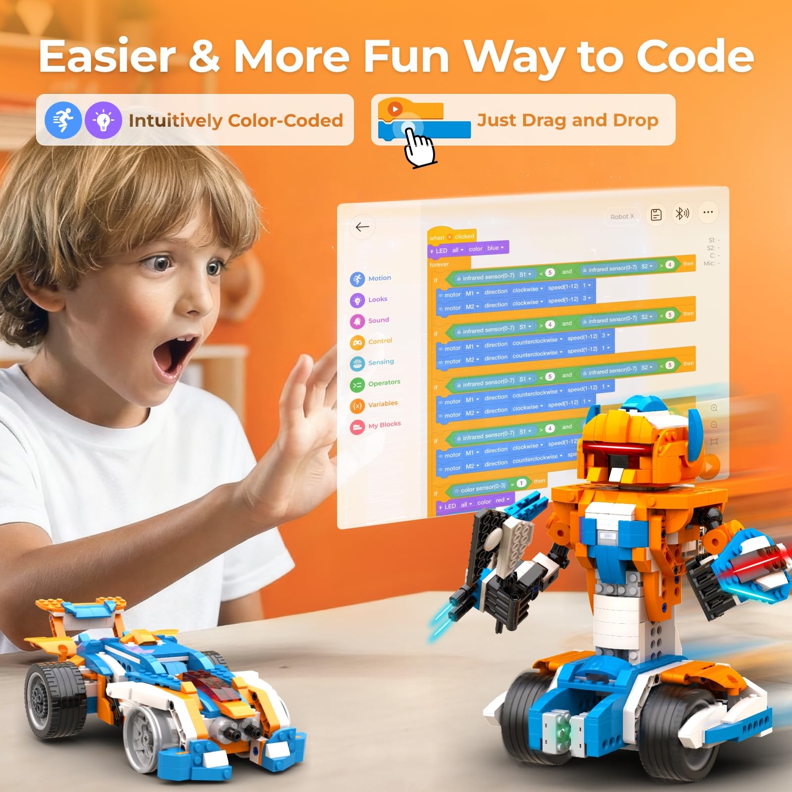 Apitor Robot X Building Kit 12 - đánh giá và giá Kids Education Free App