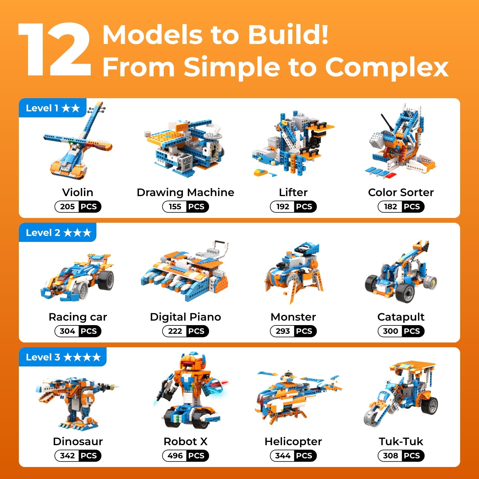 Apitor Robot X Building Kit 12 - đánh giá và giá Kids Education Free App