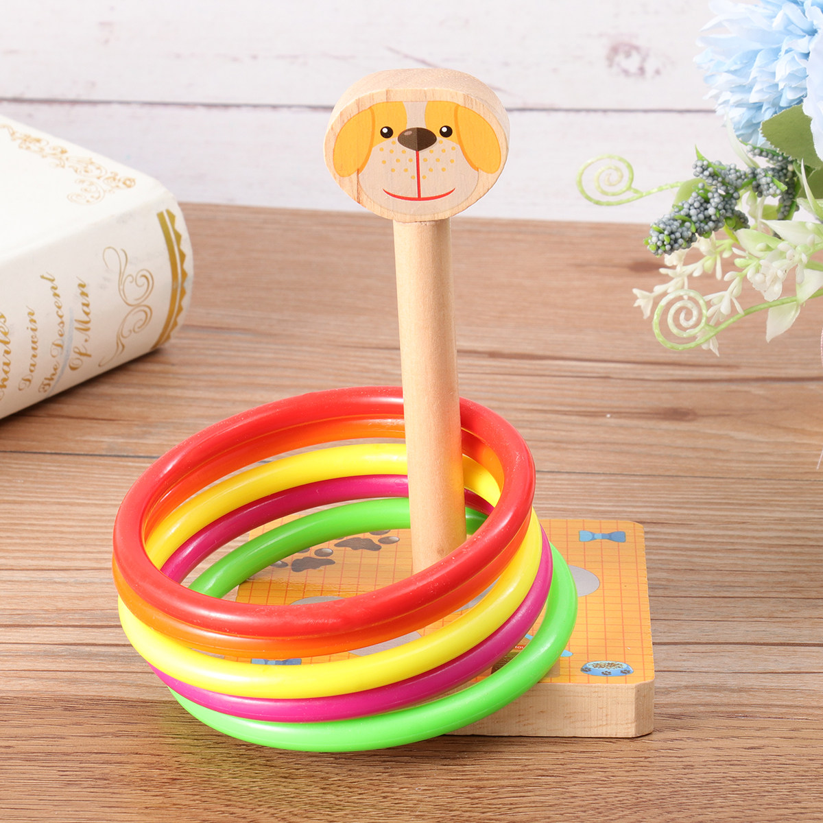 Wooden Animal Style Throwing R - đánh giá và giá Kids Educational Game