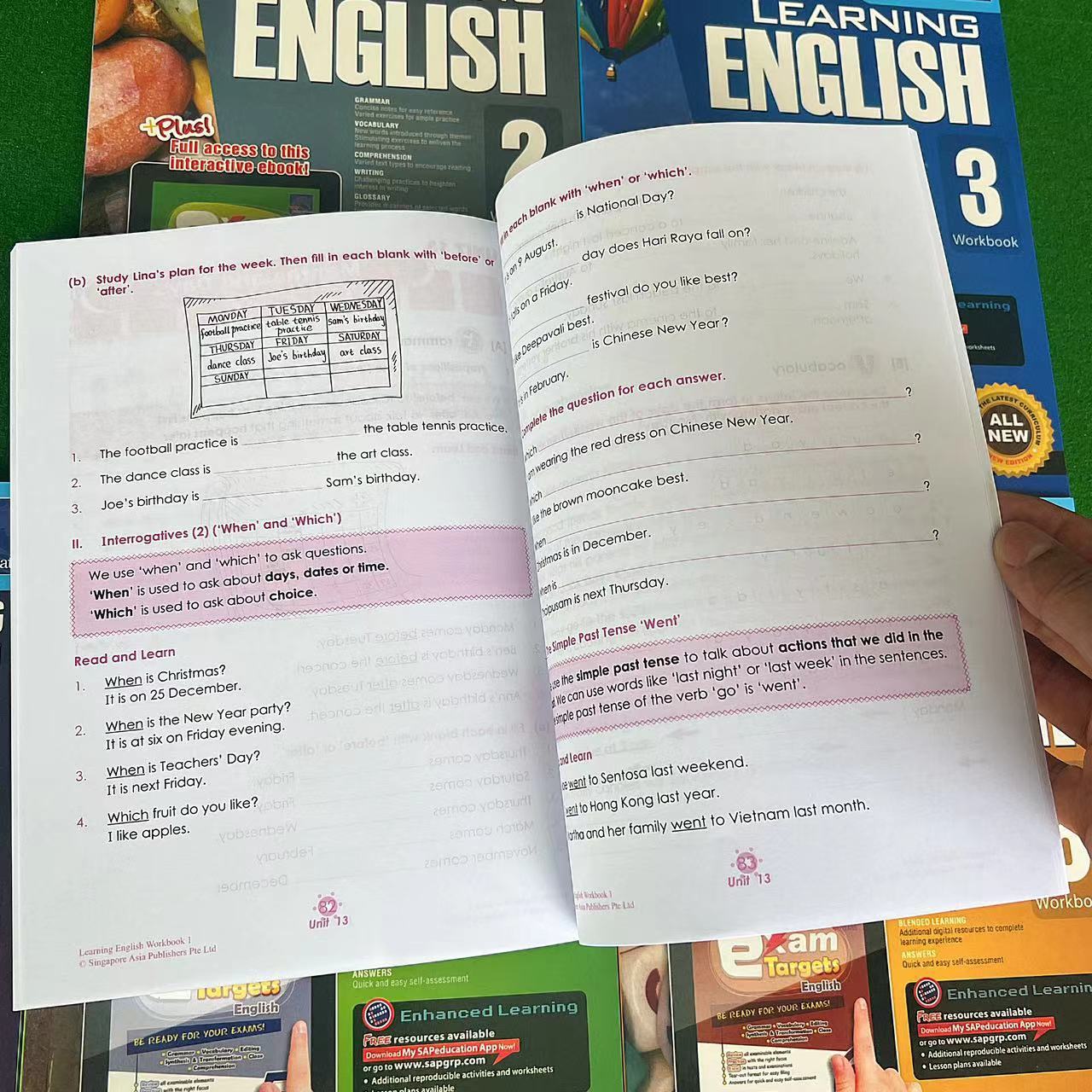 2 Book Sap Education 1- 6 Grad - đánh giá và giá Kids Education In Singapore