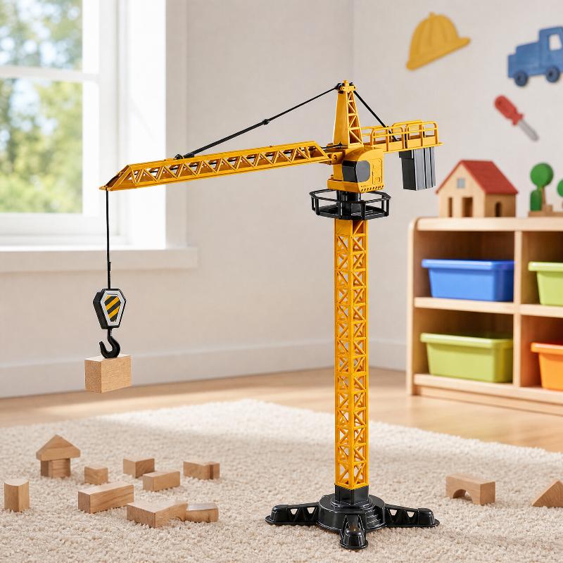 Tower Crane Toy Simulated Cons - đánh giá và giá Kids Educational Game