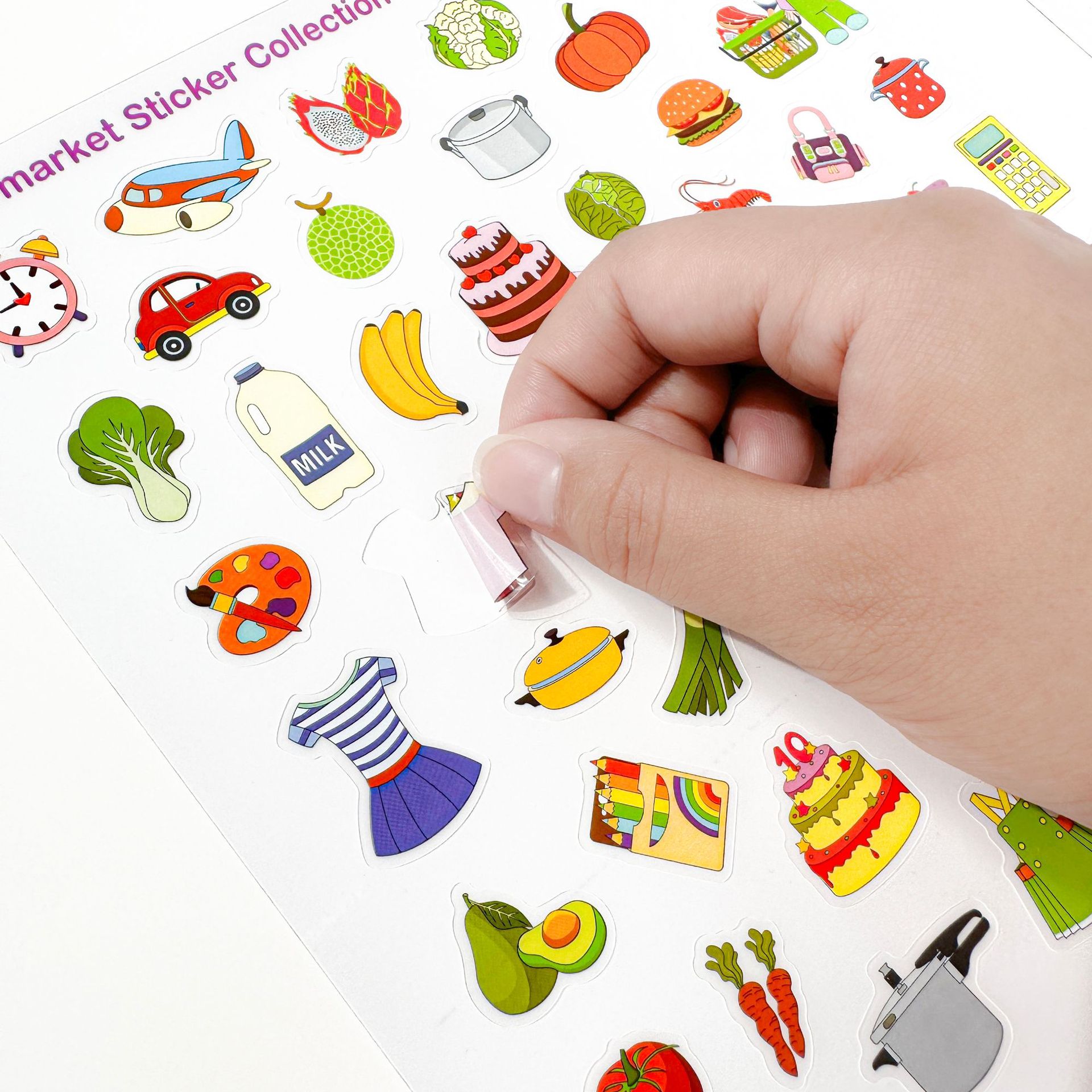 Reusable Sticking Stickers for - đánh giá và giá Kids Early Education Books