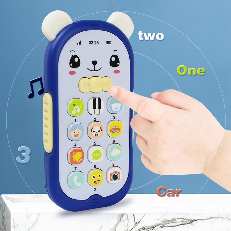 Baby Phone Toy Telephone Music - đánh giá và giá Kids Education Mobile