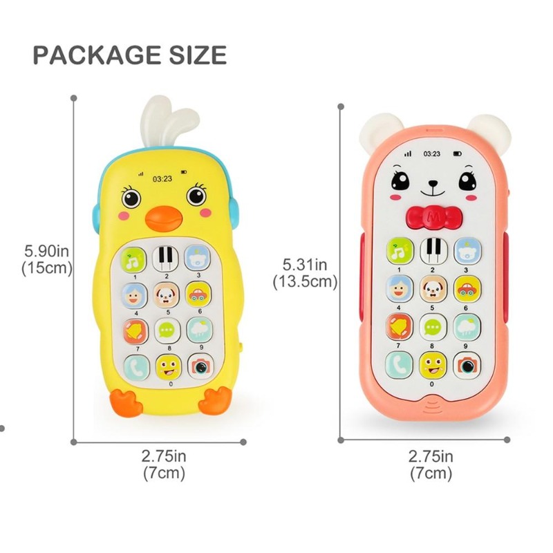 Baby Phone Toy Telephone Music - đánh giá và giá Kids Education Mobile