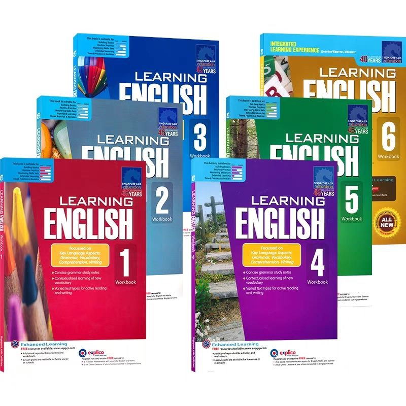 1 Book Sap Education 1- 6 Grad - đánh giá và giá Kids Education In Singapore