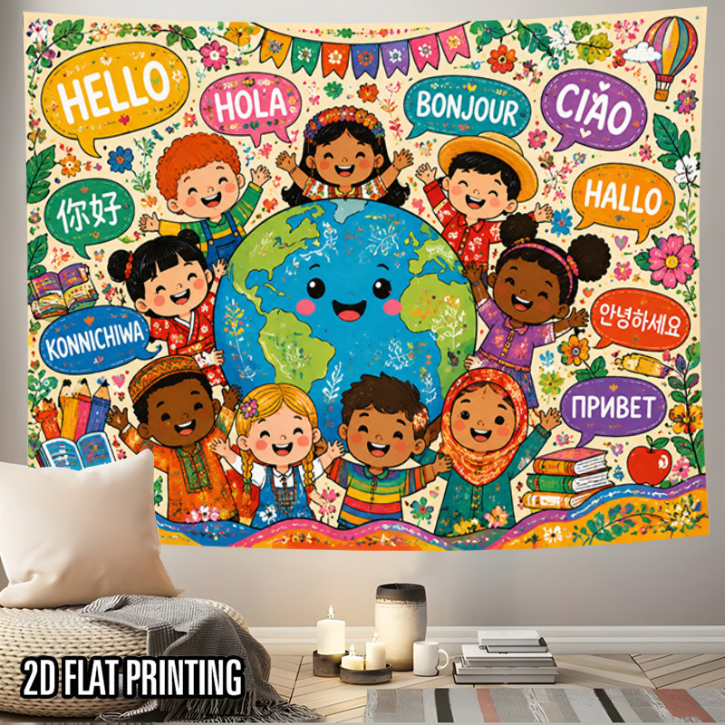 International Language Greetin - đánh giá và giá Kids Educational Posters
