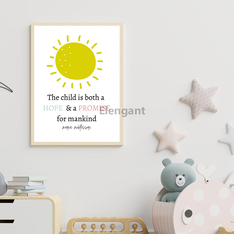 Chơi Là Công Việc Của Một Đứa  - đánh giá và giá Kids Educational Posters