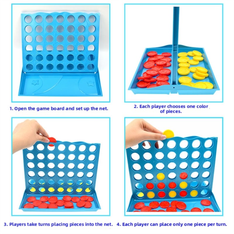 3D Four-in-a-Row Board Game fo - đánh giá và giá Kids Education Board