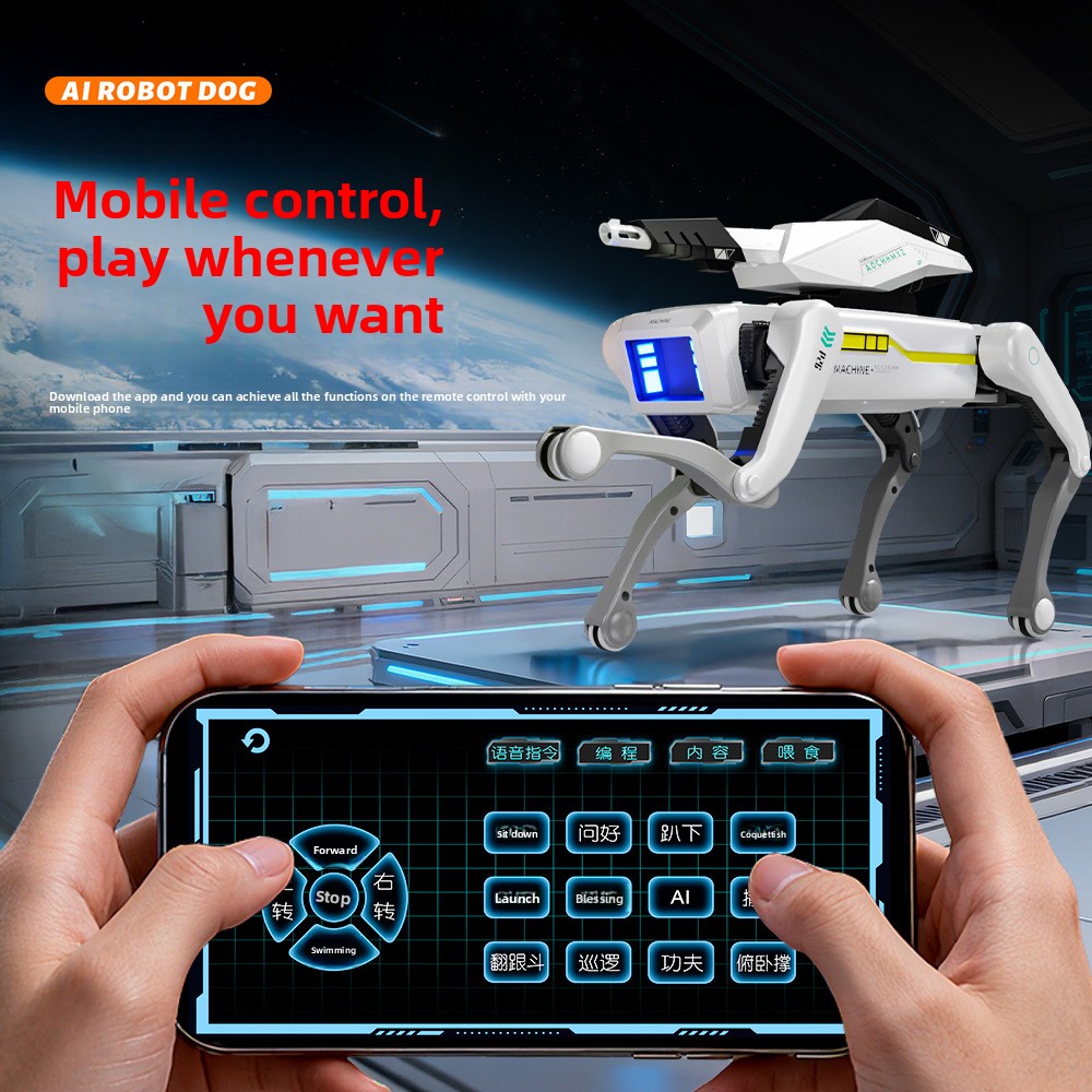 AI Intelligent RC Robot Dog Vo - đánh giá và giá Kids Education Free App