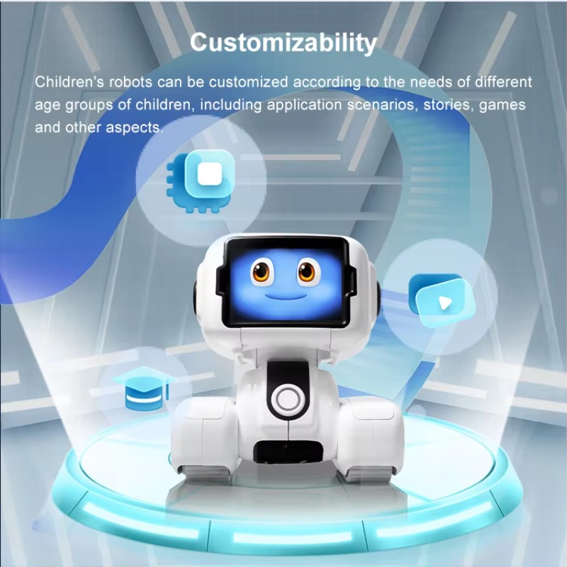 Interactive Kids Pet Robot Emo - đánh giá và giá Kids Education Video