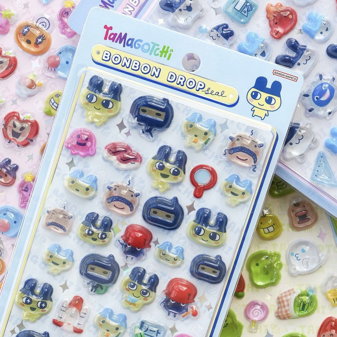 Tamagotchi 3D Stickers - Cute  - đánh giá và giá Bandai Model Tamagotchi