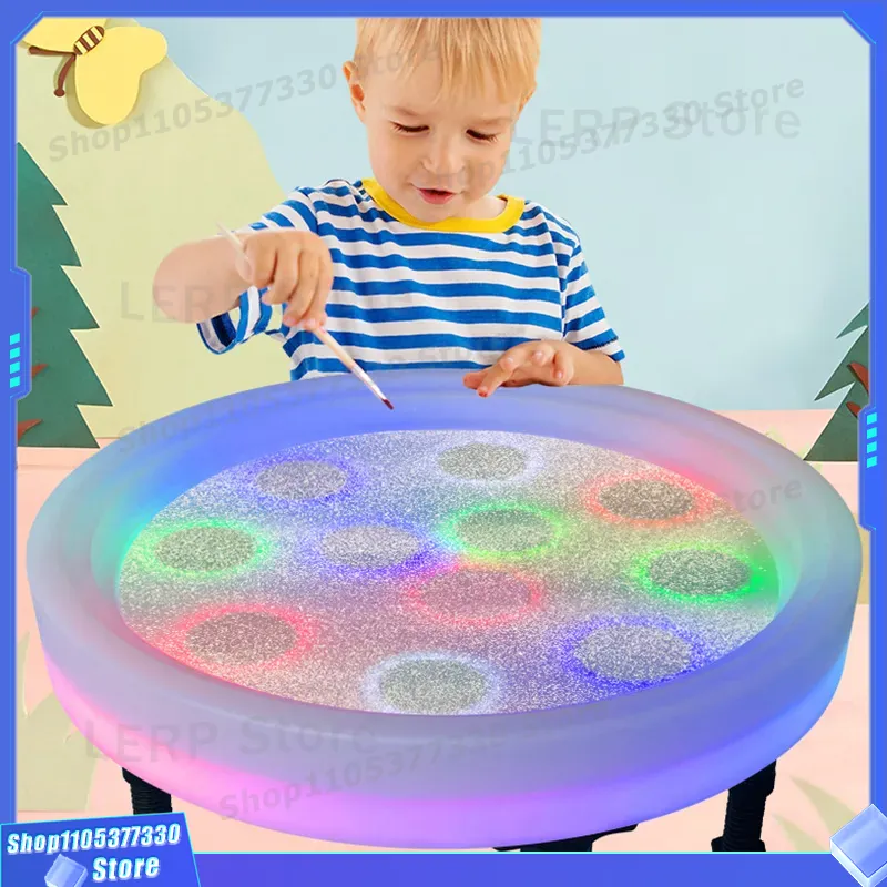 Luminous Sand Painting Table T - đánh giá và giá Kids Education Table
