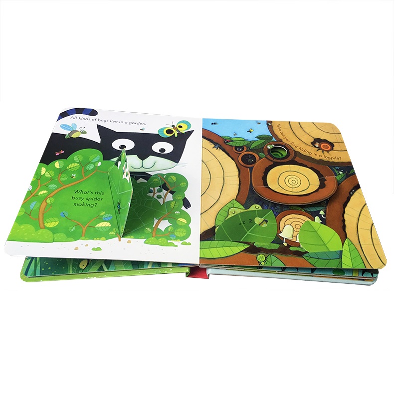 Usborne Peep Inside The Garden - đánh giá và giá Kids Education Board