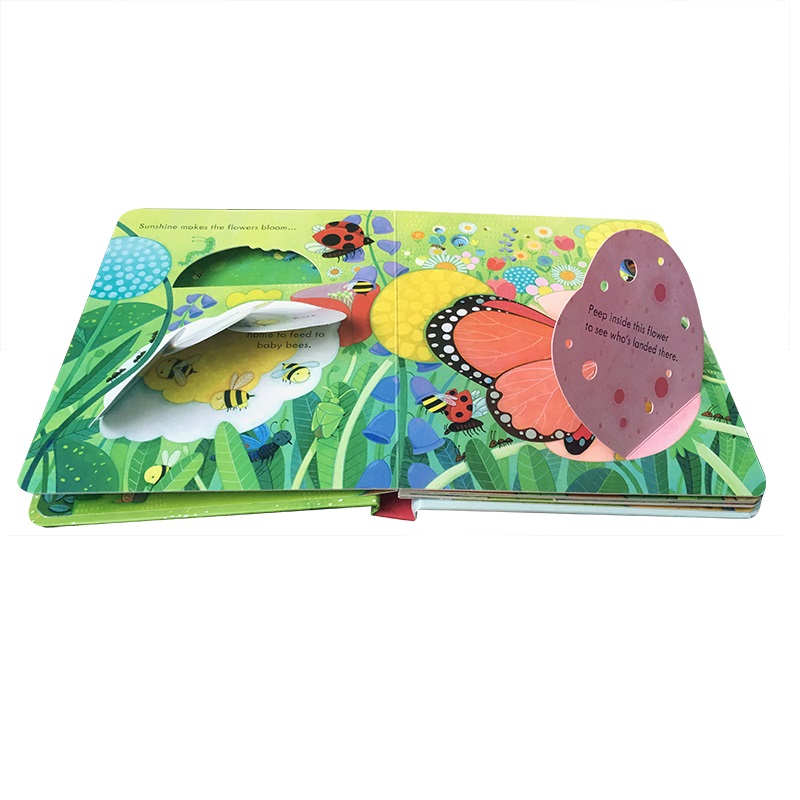 Usborne Peep Inside The Garden - đánh giá và giá Kids Education Board