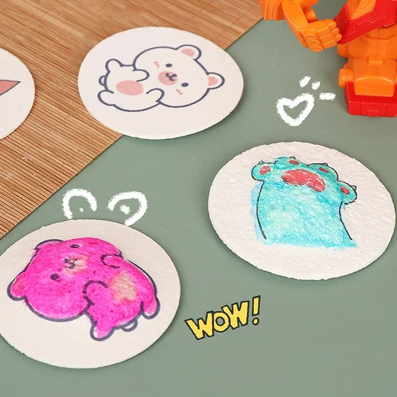 3D Puffy Foam Texture Painting - đánh giá và giá Kids Education Board