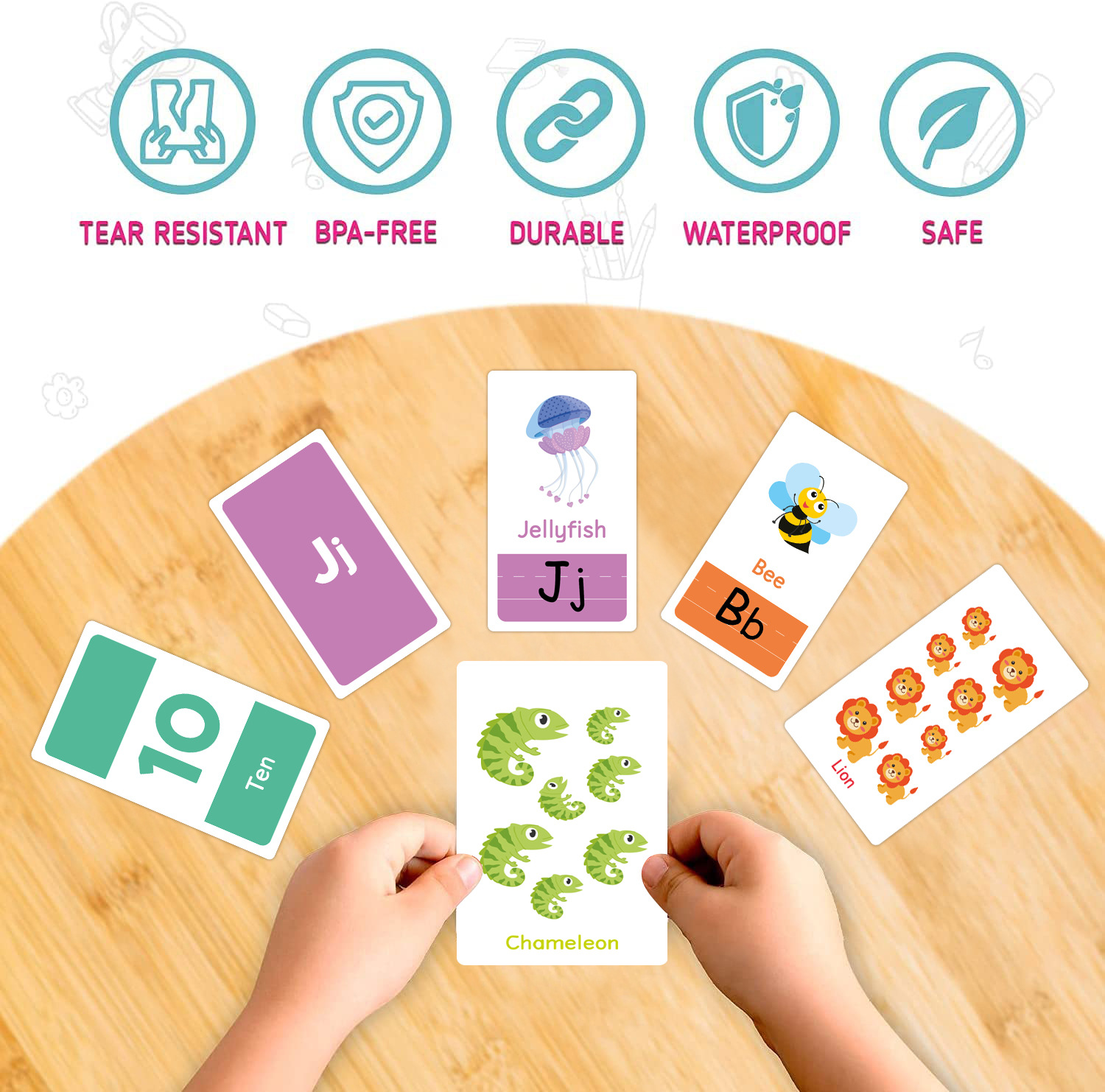 58PCS ABC Alphabet Flashcards  - đánh giá và giá Abc Kids Early Education