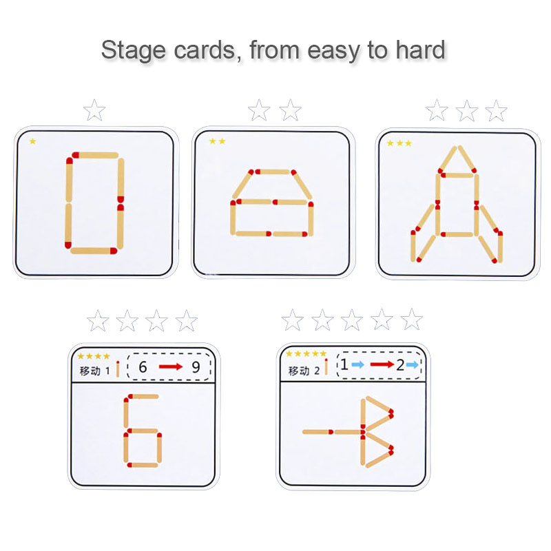 Montessori Matches Puzzles Gam - đánh giá và giá Kids Education Board
