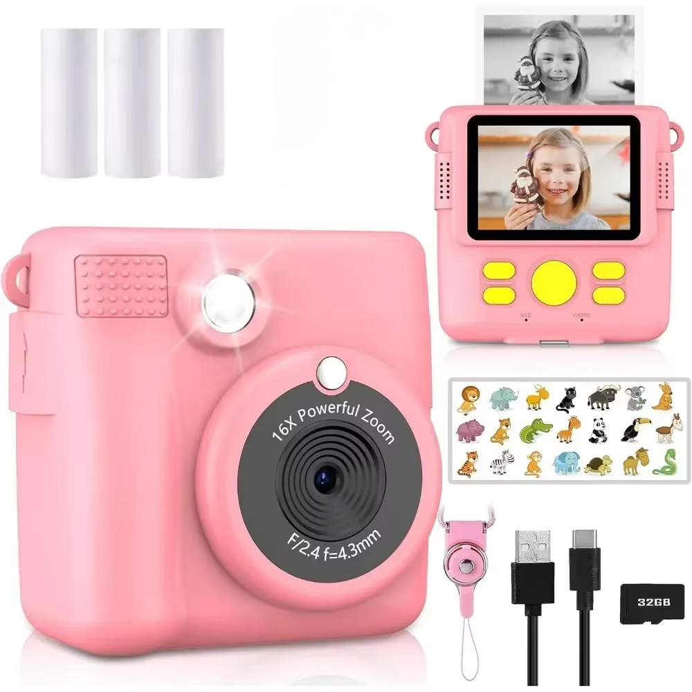 Instant Print Camera for Kids, - đánh giá và giá Kids Education Free App