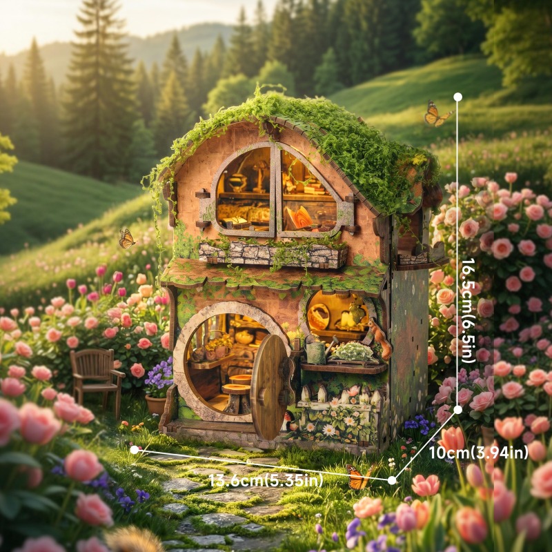Green Vine Covered Cottage 3D  - đánh giá và giá Kids Without Education