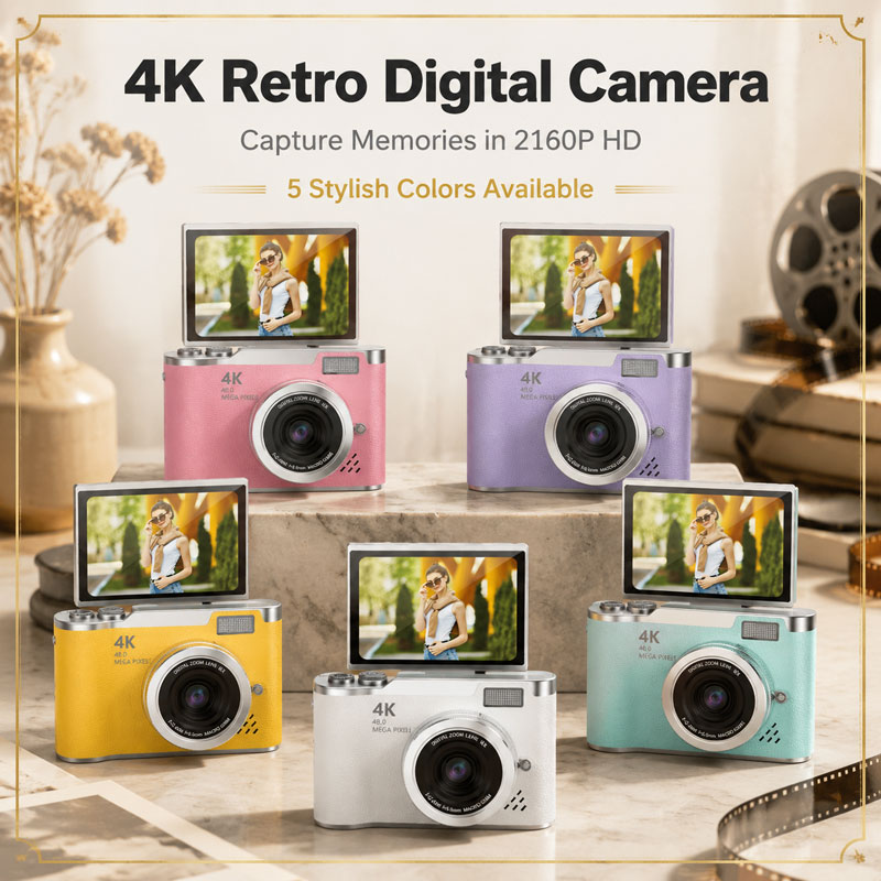 Digital Camera 4K 48MP Photogr - đánh giá và giá Kids Education Video