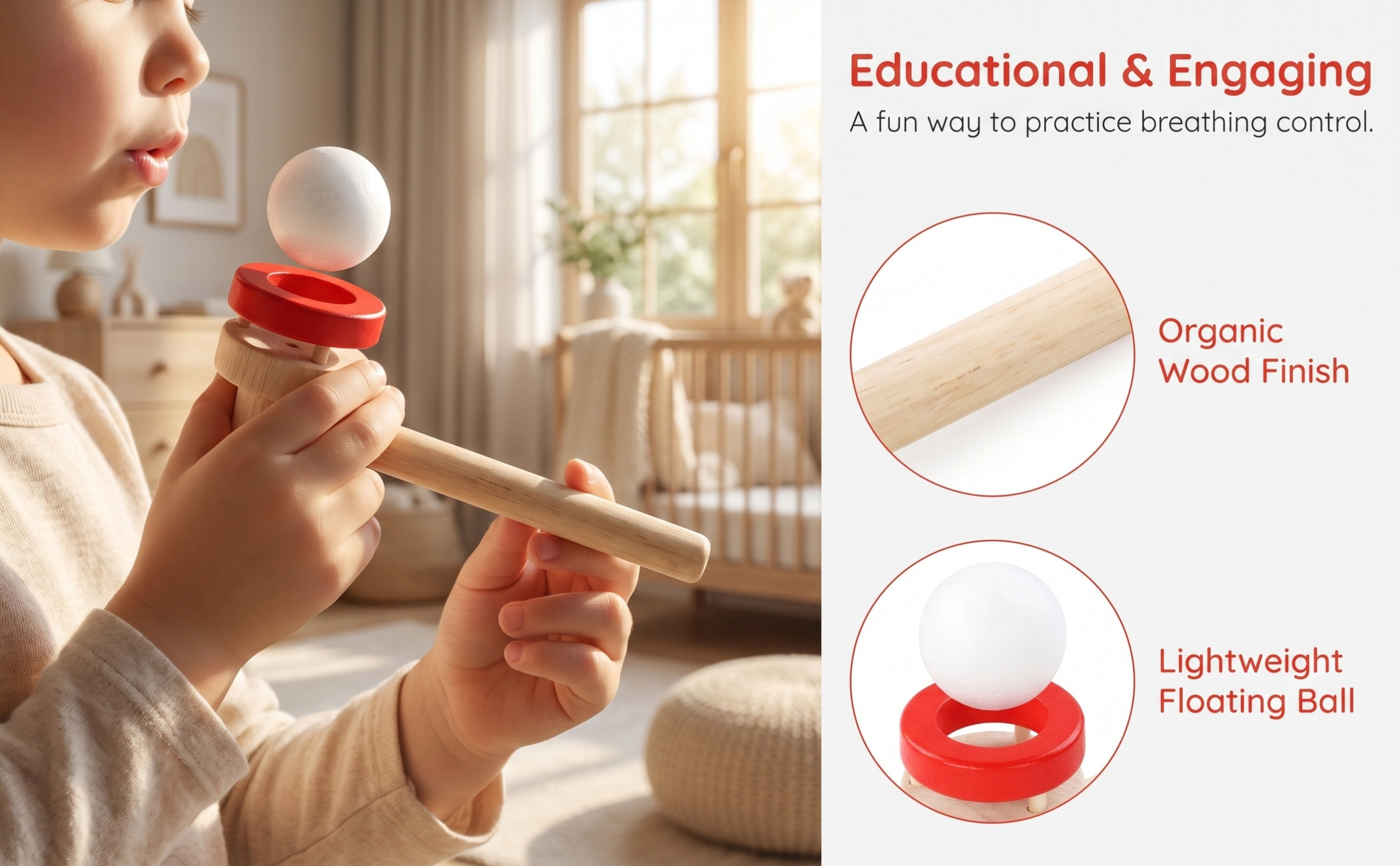 2Pcs Suspension Blowing Ball K - đánh giá và giá Kids Educational Game