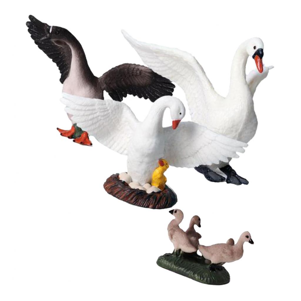 Realistic Swan Figurines Lifel - đánh giá và giá Kids Education Shows